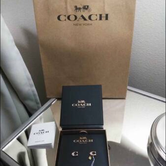 COACH earrings - Picture 7 of 8
